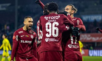 CFR Cluj învinge fără Dan Petrescu. "Feroviarii" au urcat pe locul secund în Superligă