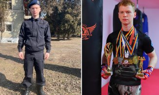 Aur la Campionatul Național de Freestyle Kickboxing pentru un elev aflat în practică la Jandarmeria Cluj