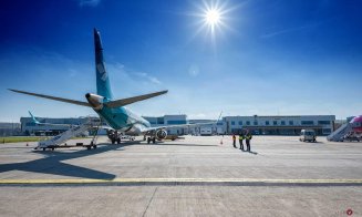 Incident pe Aeroportul din Cluj: O femeie cu un bebeluș în brațe a căzut după coborârea din avion. Poliția investighează cazul