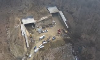 UMB și bosniacii, muncă la foc continuu pe un șantier de autostradă. Directorul CNAIR: "Se lucrează 24 din 24 de ore, 7 zile pe săptămână"