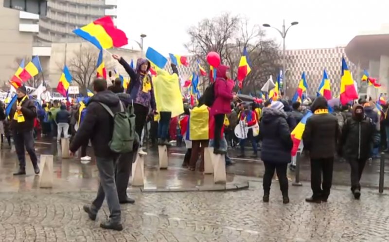 Mitingul AUR din Capitală. Simion anunță "în punctul maxim, minim 100.000" de participanți