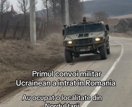Atenție, FAKE NEWS pe TikTok: Se anunţă război - convoi militar, intrat în România!/ Care este REALITATEA