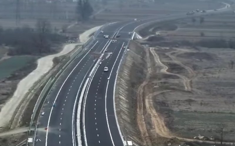 Primii noi kilometri de autostradă din 2025, aproape de inaugurare. CNAIR spune că-s gata ”prin aprilie sau mai”