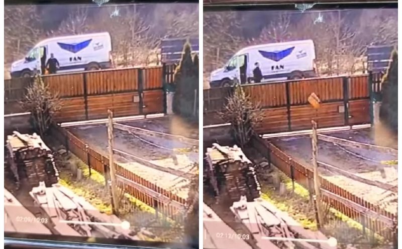 "Livrare expres" peste poartă. Un curier din Cluj a reinventat metoda de predare a coletelor