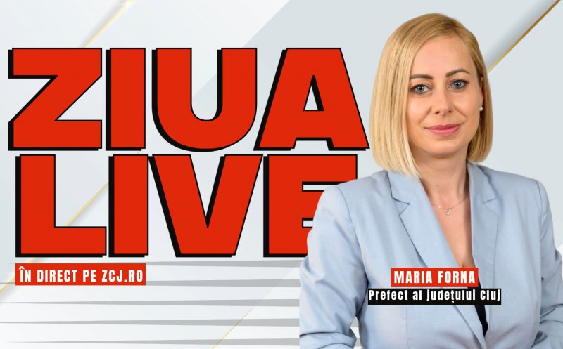 Noul prefect al Clujului vine la ZIUA LIVE / Ce planuri are Maria Forna