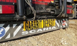 Atenție, șoferi! Mai multe transporturi agabaritice vor trece prin Cluj