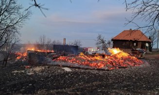 Alte 25 de intervenții ale pompierilor clujeni la incendii de vegetație uscată