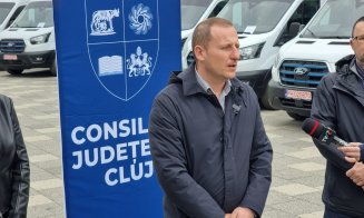 Veste bună pentru mii de elevi din județ. Peste 30 de microbuze electrice au ajuns la Cluj