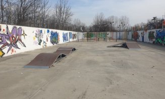 Cluj: Doi minori au vandalizat un skatepark