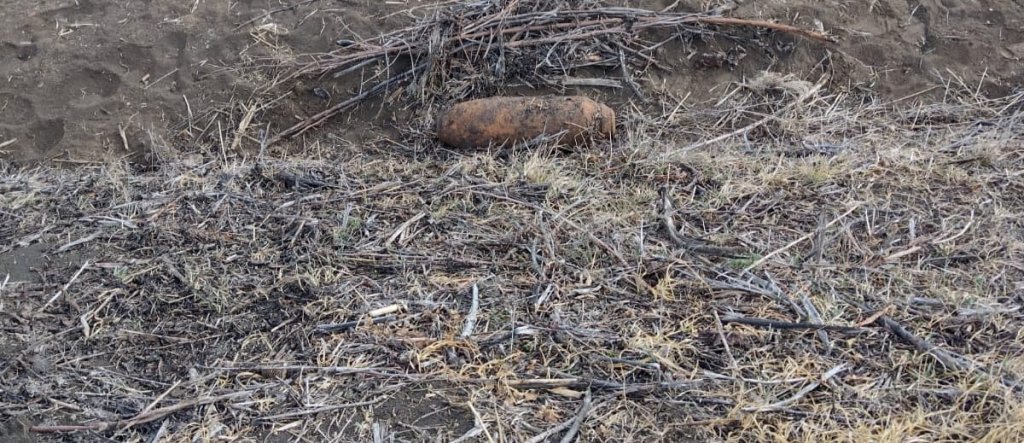 Bombă de 50 de kilograme din al Doilea Război Mondial, descoperită în județul Cluj