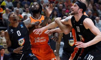 Valencia, prea puternică pentru U-BT. Clujenii au încheiat aventura în EuroCup