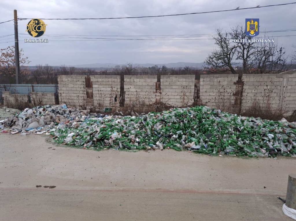 Fraudă uriașă cu reciclarea deșeurilor: percheziții în Cluj și alte județe
