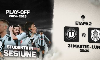 S-au pus în vânzare biletele pentru Derby-ul Clujului. Cât costă