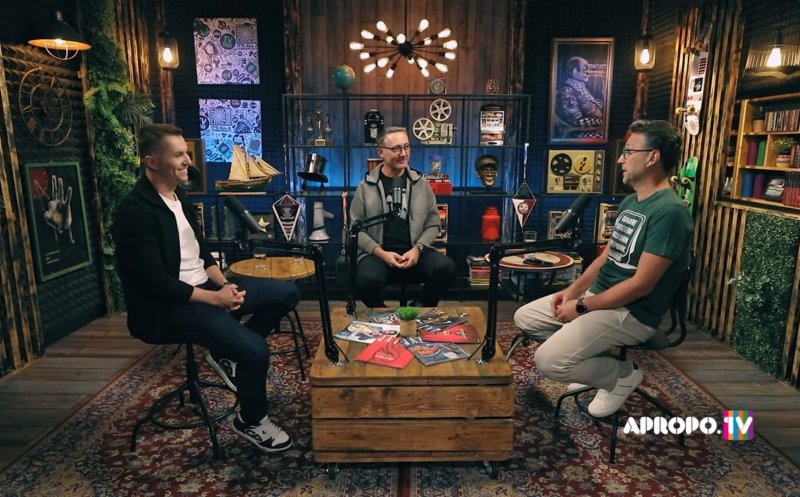 Andi Moisescu, podcast cu Tudor Giurgiu  și Patrick Ciorcilă: ''Dacă e ceva ce Clujul știe să facă bine, e să transforme orice în spectacol''