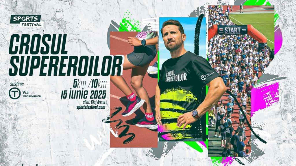 Crosul Supereroilor revine la Sports Festival 2025. Cursa va avea scop caritabil