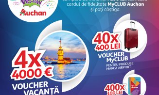 Reducerile mari continuă! Festivalul Ofertelor Wooww la Auchan aduce prețuri senzaționale!