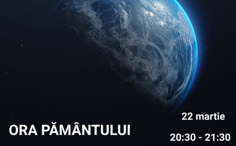 "Ora Pâmântului", cel mai mare eveniment global dedicat mediului, e marcată azi în România