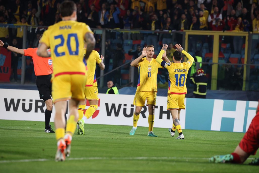 România, victorie la scor în deplasarea cu San Marino. „Tricolorii” obțin primele trei puncte în preliminariile Campionatului Mondial