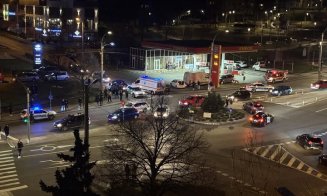 ACCIDENT cu victimă pe strada Observatorului din Cluj-Napoca / Trotinetist transportat la spital