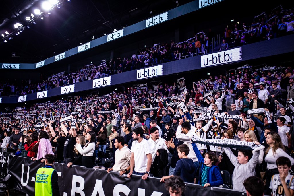 Fanii au fost din nou alături de U-BT în EuroCup. Clubul a înregistrat cea mai mare medie de spectatori