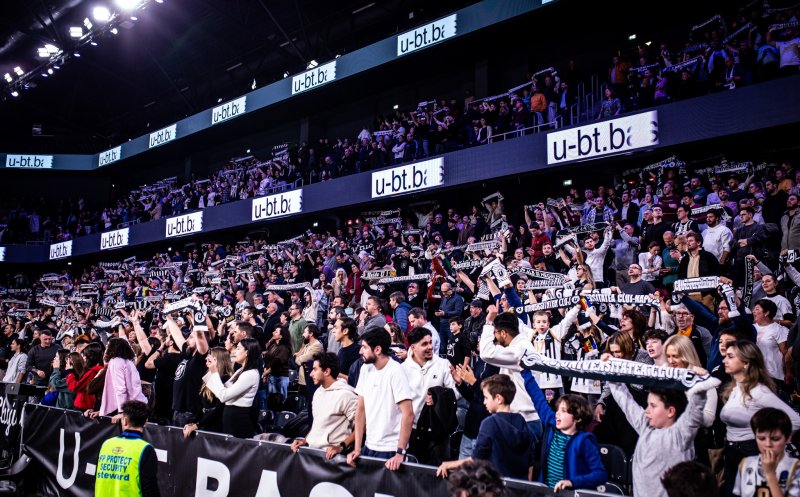 Fanii au fost din nou alături de U-BT în EuroCup. Clubul a înregistrat cea mai mare medie de spectatori