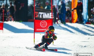 Povestea micuței campioane din Cluj, care a reușit recent un rezultat extraordinar la slalom uriaș: "Simt că muntele e casa mea"