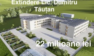 Cinci oferte pentru execuția lucrărilor de extindere a Liceului Dumitru Tăuțan din Florești