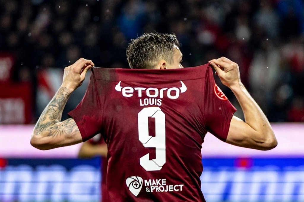 Scenariu surpriză. Louis Munteanu ar putea juca în iunie la EURO U21, dar și în meciul cu Austria