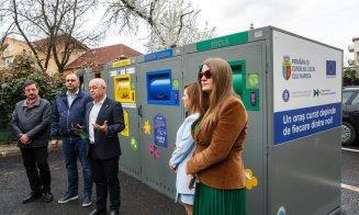 Primele „insule ecologice” digitalizate, funcționale la Cluj-Napoca. Se accesează cu CARTELĂ sau cu MOBILUL! Boc, către Supercom: ''Gata cu haiducia!'