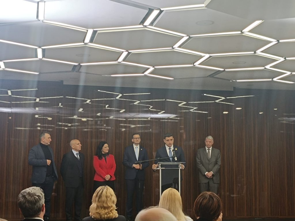 George Simion, la Cluj: „Viziunea noastră este de a ține împreună Europa și America”