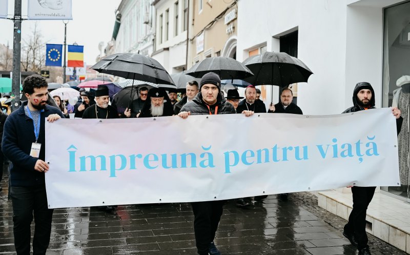 Marșul „Împreună pentru Viață 2025”, la Cluj-Napoca. Mesajul transmis de ÎPS Andrei