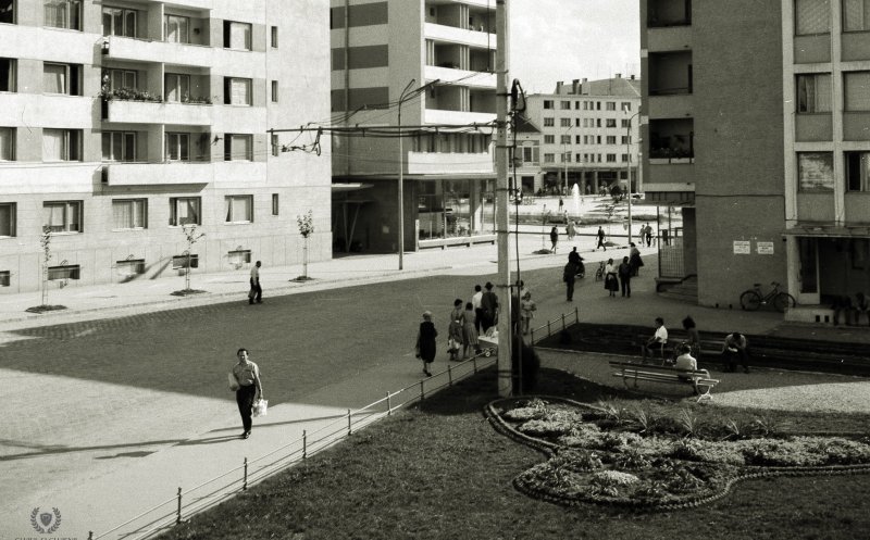Piațeta de lângă Podul Traian, 1960