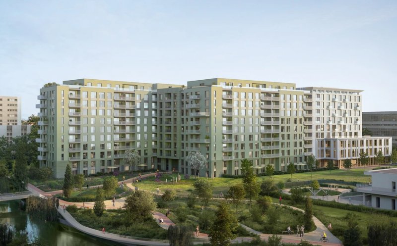 Finanțare de peste 18 mil. de euro pentru un proiect imobiliar din Cluj-Napoca. Ce bancă oferă banii pentru 300 de apartamente