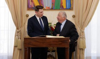 Președintele interimar al Senatului, Mircea Abrudean, s-a întâlnit cu președintele Senatului francez. Despre ce au discutat