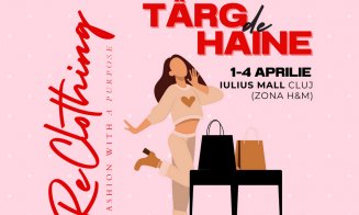 ReClothing, târgul caritabil de haine preloved și fapte bune, a început în Iulius Mall Cluj