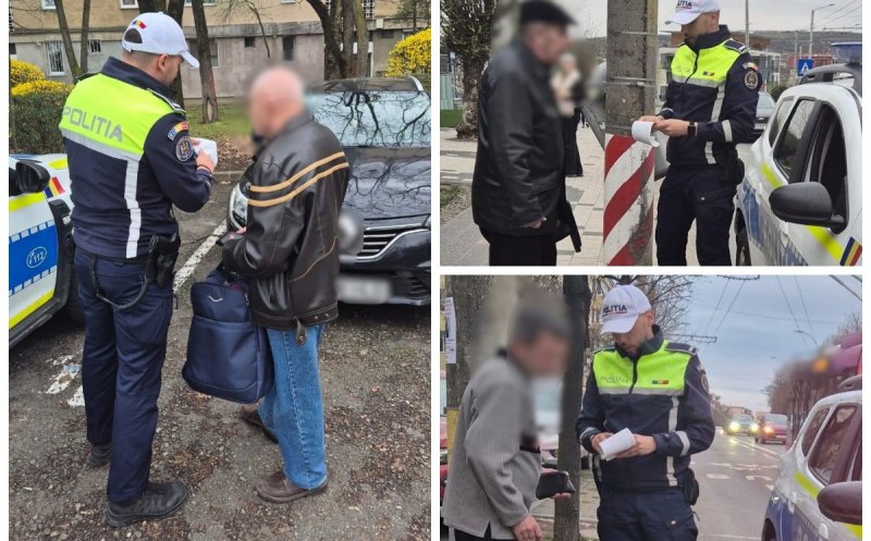 La Cluj, a "plouat" cu amenzi: Poliția a sancționat peste 1.000 de șoferi și pietoni