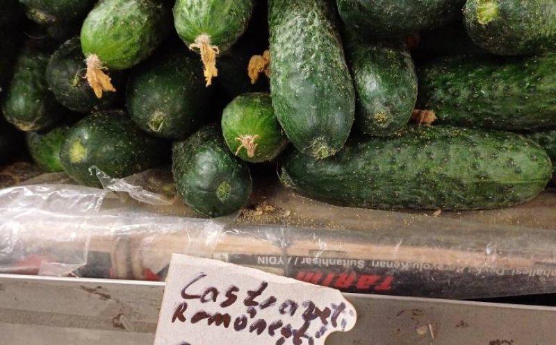 De necrezut! Cât costă 1 kilogram de castraveți românești, într-o piață din Cluj-Napoca