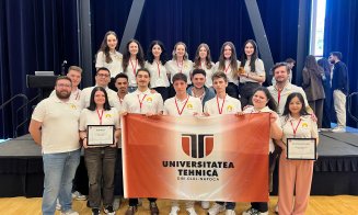 Studenții de la UTCN, locul 1 la o competiție internațională de design seismic din SUA