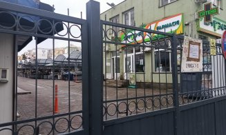 Piața Ioan Meșter din Mănăștur a fost închisă temporar