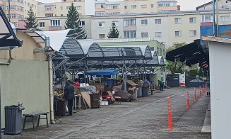 Piața Ioan Meșter din Mănăștur a fost închisă temporar