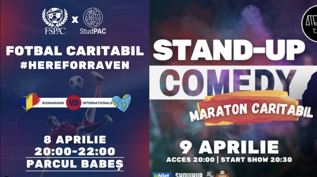 Mobilizare totală pentru studenta de la Cluj care și-a pierdut părinții în accident. Stand-Up și meci de fotbal caritabile