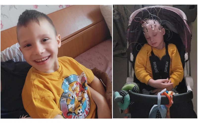 Dorian, un băiețel care luptă cu epilepsia, trebuie să fie operat de urgență! Îl putem ajuta cu un simplu SMS