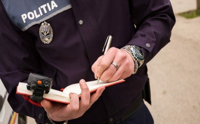 Cum a ajuns un polițist în civil să fie sancționat de colegii săi aflați în timpul serviciului, în apropiere de Cluj