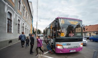 Autobuze dotate cu polițist local, în Cluj-Napoca. Circulă pe cele 15 rute speciale pentru elevi