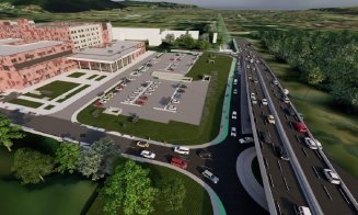 TRAFICUL de pe două benzi, DEVIAT! Cum va arăta podul din mijlocul drumului Cluj-Florești