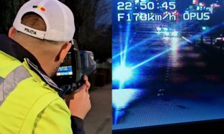 Șofer prins cu 173 km/h pe Calea Turzii. Adio permis, dar să vezi ce amendă a primit