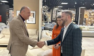 Primarul Pivariu, invitat de Dan Șucu la deschiderea noului său magazin: „Este impresionant să vedem cum jucători mari investesc în Florești”