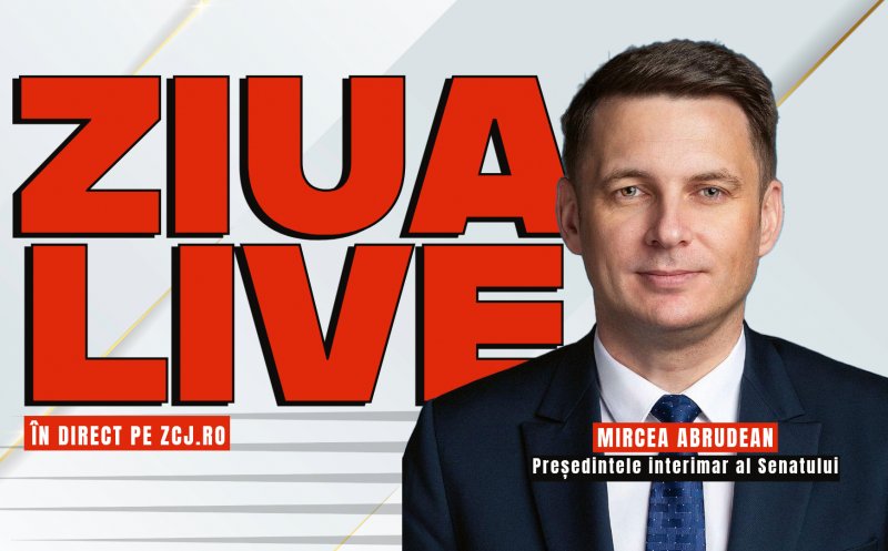 Președintele interimar al Senatului, Mircea Abrudean, vine la ZIUA LIVE / Cele două evenimente care au dinamitat campania electorală