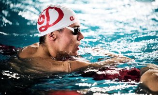 5 medalii câştigate de înotătorii de la CS Universitatea Cluj la Naţionale / David Popovici, titlul naţional la 50 m liber, cu nou record