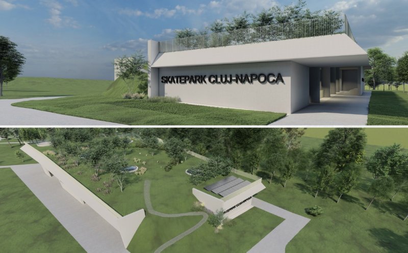 Cum va arăta skatepark-ul indoor din Cluj-Napoca